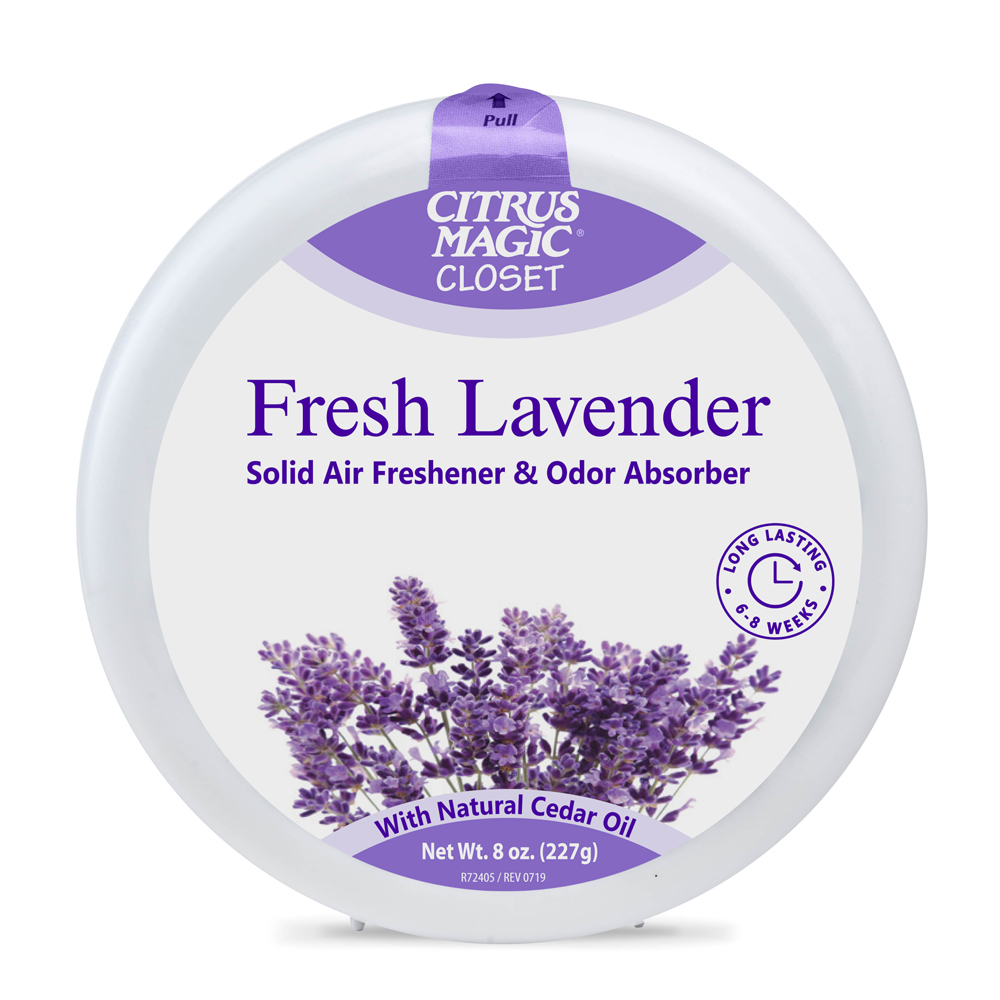 Citrus Magic Solid Air Freshener – Closet – Fresh Lavender