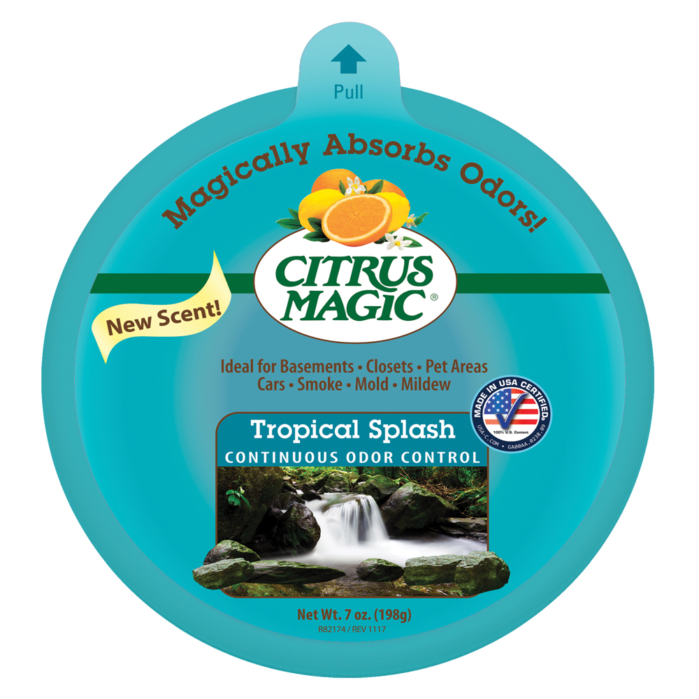 Citrus Magic Solid Air Freshener – Tropical Splash