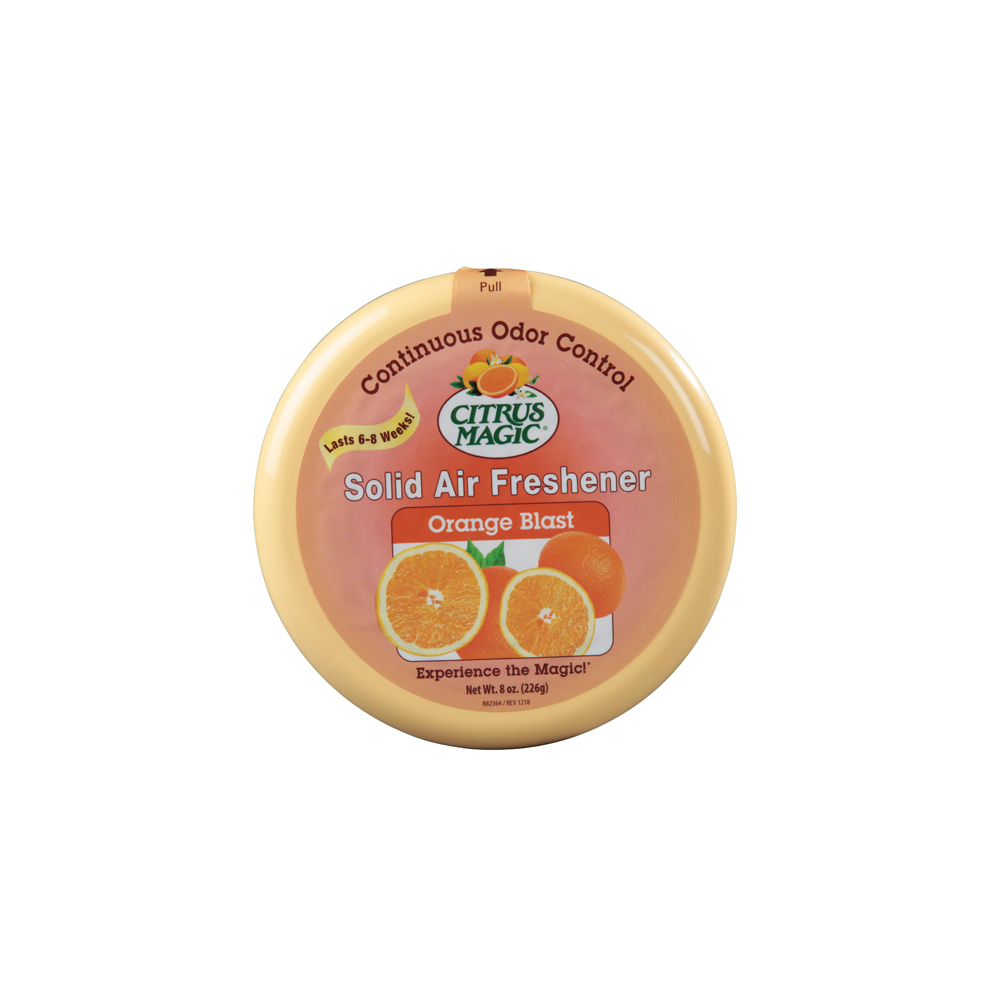 Citrus Magic Solid Air Freshener – Orange Blast