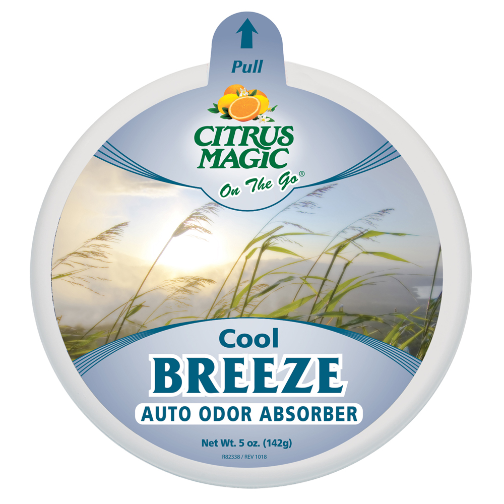 Citrus Magic Solid Air Freshener – On The Go – Cool Breeze